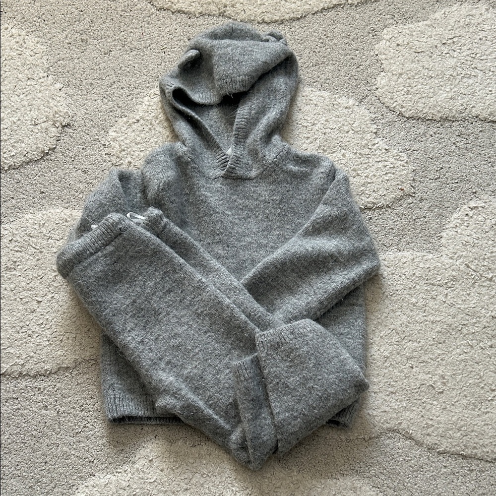 H&M Gray Cowl Neck Sweater